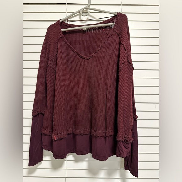Free People long sleeve tunic shirt - Picture 3 of 5